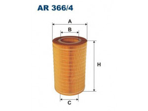 FILTRON AR366/4 oro filtras 
 Filtrai -> Oro filtras
5465653, PC2055E