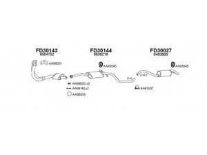 VENEPORTE 300182 išmetimo sistema 
 Išmetimo sistema -> Išmetimo sistema, visa