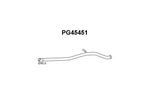 VENEPORTE PG45451 remonto vamzdis, katalizatorius
1705CJ, 1705J2