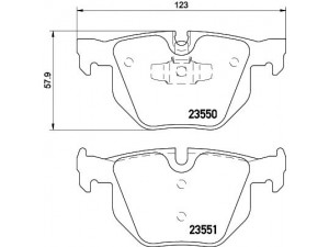 HELLA PAGID 8DB 355 011-801 stabdžių trinkelių rinkinys, diskinis stabdys 
 Techninės priežiūros dalys -> Papildomas remontas
34121288895, 34121288896, 34216769105