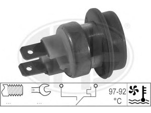 ERA 330177 temperatūros jungiklis, radiatoriaus ventiliatorius 
 Aušinimo sistema -> Siuntimo blokas, aušinimo skysčio temperatūra
21595-Q9025, BHM 7282, BHM 7367