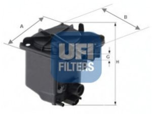 UFI 24.027.00 kuro filtras 
 Techninės priežiūros dalys -> Papildomas remontas
1901-67, 1901-78, 1901-95, 9401901788