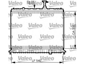 VALEO 735508 radiatorius, variklio aušinimas 
 Aušinimo sistema -> Radiatorius/alyvos aušintuvas -> Radiatorius/dalys
25310-1G-300, 253101G300