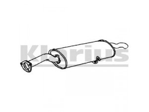 KLARIUS 230452 galinis duslintuvas 
 Išmetimo sistema -> Duslintuvas
60577369, 60577369