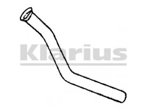 KLARIUS 120123 išleidimo kolektorius 
 Išmetimo sistema -> Išmetimo vamzdžiai
170260, 170260