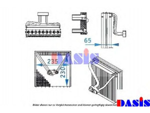 AKS DASIS 820193N garintuvas, oro kondicionierius
8z0820103