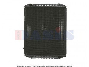 AKS DASIS 440151N radiatorius, variklio aušinimas