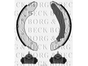 BORG & BECK BBS1046K stabdžių trinkelių komplektas 
 Techninės priežiūros dalys -> Papildomas remontas
42414G, 42417A, 424214, 424215