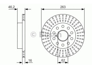 BOSCH 0 986 479 V42 stabdžių diskas 
 Dviratė transporto priemonės -> Stabdžių sistema -> Stabdžių diskai / priedai
42431 17040