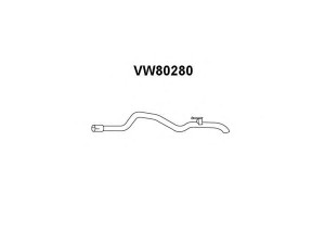 VENEPORTE VW80280 išleidimo kolektorius
2D0253681AL