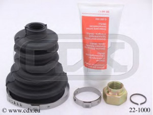 CDX 22-1000 gofruotoji membrana, kardaninis velenas 
 Ratų pavara -> Gofruotoji membrana