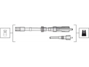 MAGNETI MARELLI 941318111275 uždegimo laido komplektas 
 Kibirkšties / kaitinamasis uždegimas -> Uždegimo laidai/jungtys