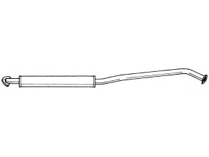 AKS DASIS SG15402 vidurinis duslintuvas