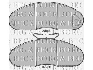 BORG & BECK BBP1513 stabdžių trinkelių rinkinys, diskinis stabdys 
 Techninės priežiūros dalys -> Papildomas remontas
069030810, 069052941, 5000295329