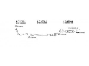 VENEPORTE 370012 išmetimo sistema