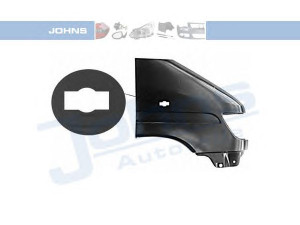 JOHNS 50 63 02 sparnas 
 Kėbulas -> Transporto priemonės priekis -> Sparnas/montavimo dalys
901 637 3101