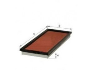 UNIFLUX FILTERS XA756 oro filtras 
 Techninės priežiūros dalys -> Techninės priežiūros intervalai
16546-AA070, 16546-AA07A