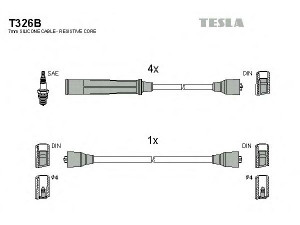 TESLA T326B uždegimo laido komplektas 
 Kibirkšties / kaitinamasis uždegimas -> Uždegimo laidai/jungtys
33705-80040