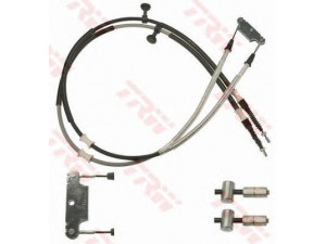 TRW GCH239 trosas, stovėjimo stabdys 
 Stabdžių sistema -> Valdymo svirtys/trosai
13106484, 522006, 522023, 93181111