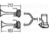 HELLA 3PB 003 001-661 garsinis signalas
086 7436, 152 6515, 1 660 692, 4DB13800BA