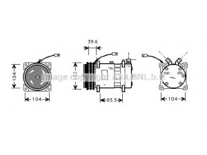 AVA QUALITY COOLING FTK372 kompresorius, oro kondicionierius 
 Oro kondicionavimas -> Kompresorius/dalys
7637982, 7637982