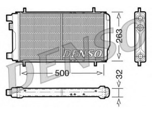 DENSO DRM03010 radiatorius, variklio aušinimas 
 Aušinimo sistema -> Radiatorius/alyvos aušintuvas -> Radiatorius/dalys
ARP1169, NAM4533