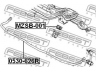FEBEST MZSB-001 skersinio stabilizatoriaus įvorių komplektas
GA2A-28-156A