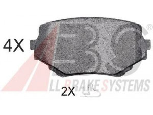 A.B.S. 36965 OE stabdžių trinkelių rinkinys, diskinis stabdys 
 Techninės priežiūros dalys -> Papildomas remontas
55200-65D00, 55200-65D10, 55200-65D31