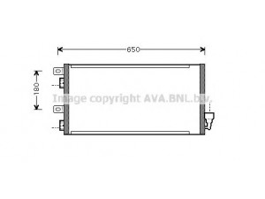AVA QUALITY COOLING BWA5256 kondensatorius, oro kondicionierius