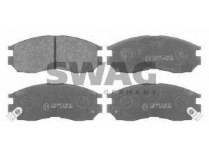 SWAG 80 91 6327 stabdžių trinkelių rinkinys, diskinis stabdys 
 Techninės priežiūros dalys -> Papildomas remontas
MR389533, X3511002