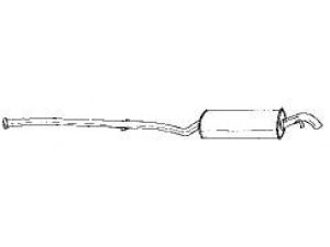 AKS DASIS SG15654 galinis duslintuvas