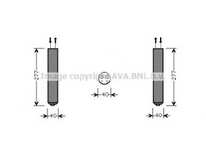 AVA QUALITY COOLING SUD089 džiovintuvas, oro kondicionierius 
 Oro kondicionavimas -> Džiovintuvas
73411SA000