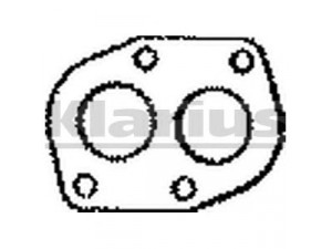 KLARIUS 410127 tarpiklis, išleidimo kolektorius
4147260, 4211272, 46415741, 7646609