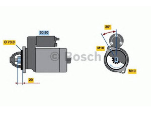 BOSCH 0 986 020 041 starteris 
 Elektros įranga -> Starterio sistema -> Starteris
3610035050, M 001 T 71381, M 001 T 71382