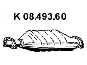 EBERSPÄCHER 08.493.60 katalizatoriaus keitiklis; konversijos katalizatorius 
 Išmetimo sistema -> Euro1-/Euro2-/D3 konvertavimas
8 54 023, 855036