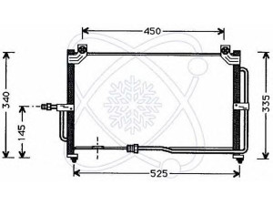 ELECTRO AUTO 30D0019 kondensatorius, oro kondicionierius 
 Oro kondicionavimas -> Kondensatorius
96314763