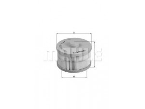 KNECHT KX 266D kuro filtras 
 Degalų tiekimo sistema -> Kuro filtras/korpusas
05019741AA, K05019741AA, 4614770015