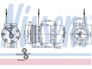 NISSENS 89168 kompresorius, oro kondicionierius 
 Oro kondicionavimas -> Kompresorius/dalys
7700866828, 7700866828B, 7701499844