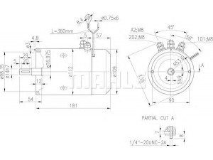 MAHLE ORIGINAL MM 102 elektrovariklis