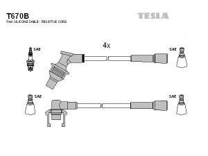 TESLA T670B uždegimo laido komplektas 
 Kibirkšties / kaitinamasis uždegimas -> Uždegimo laidai/jungtys
7700857980