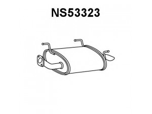 VENEPORTE NS53323 galinis duslintuvas 
 Išmetimo sistema -> Duslintuvas
20100BU800