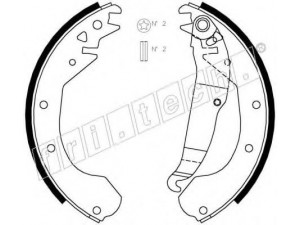 fri.tech. 1073.163 stabdžių trinkelių komplektas 
 Techninės priežiūros dalys -> Papildomas remontas
1605059, 1605591, 1605594, 1605690