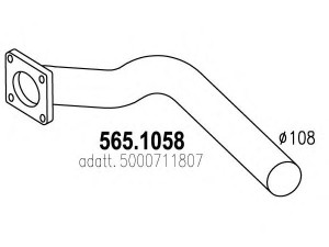 ASSO 565.1058 išleidimo kolektorius
5000711807
