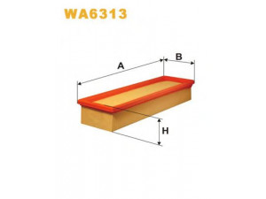 WIX FILTERS WA6313 oro filtras 
 Filtrai -> Oro filtras
1444Q1, 7701032111, 7701032117
