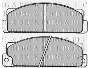 BORG & BECK BBP1004 stabdžių trinkelių rinkinys, diskinis stabdys 
 Techninės priežiūros dalys -> Papildomas remontas
0000005889225, 4296669, 4309760