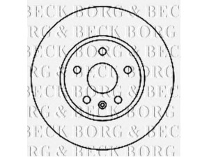 BORG & BECK BBD5894S stabdžių diskas 
 Dviratė transporto priemonės -> Stabdžių sistema -> Stabdžių diskai / priedai
13501308, 13502214, 13579150, 569064