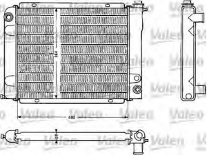 VALEO 810883 radiatorius, variklio aušinimas 
 Aušinimo sistema -> Radiatorius/alyvos aušintuvas -> Radiatorius/dalys
1300-G7, 1300G7, 1531761, 1547316