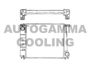 AUTOGAMMA 100097 radiatorius, variklio aušinimas 
 Aušinimo sistema -> Radiatorius/alyvos aušintuvas -> Radiatorius/dalys
17111712823, 171117128239, 17111719256