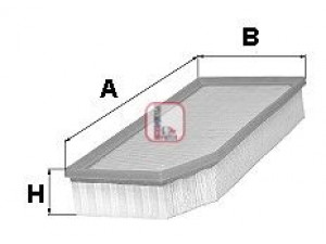 SOFIMA S 3251 A oro filtras 
 Techninės priežiūros dalys -> Techninės priežiūros intervalai
13717521033, 13717521038