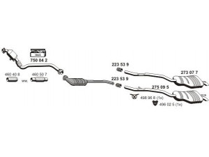 ERNST 020293 išmetimo sistema 
 Išmetimo sistema -> Išmetimo sistema, visa